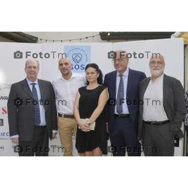 Tiziano Manzoni/LaPresse 13-6 2025 Italia Cronaca BergamoSolidarieta Oncologia Sociale SOS D\'Alessio Andrea cena annuale