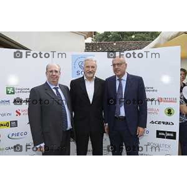 Tiziano Manzoni/LaPresse 13-6 2025 Italia Cronaca BergamoSolidarieta Oncologia Sociale SOS D\'Alessio Andrea cena annuale