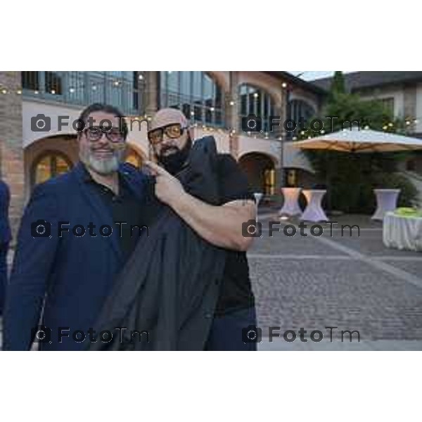 Tiziano Manzoni/LaPresse 13-6 2025 Italia Cronaca BergamoSolidarieta Oncologia Sociale SOS D\'Alessio Andrea cena annuale