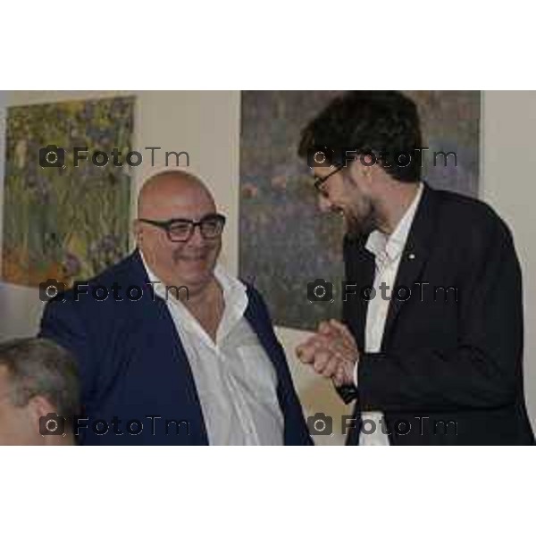 Tiziano Manzoni/LaPresse 13-6 2025 Italia Cronaca BergamoSolidarieta Oncologia Sociale SOS D\'Alessio Andrea cena annuale