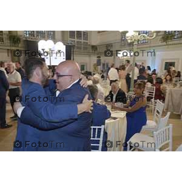 Tiziano Manzoni/LaPresse 13-6 2025 Italia Cronaca BergamoSolidarieta Oncologia Sociale SOS D\'Alessio Andrea cena annuale