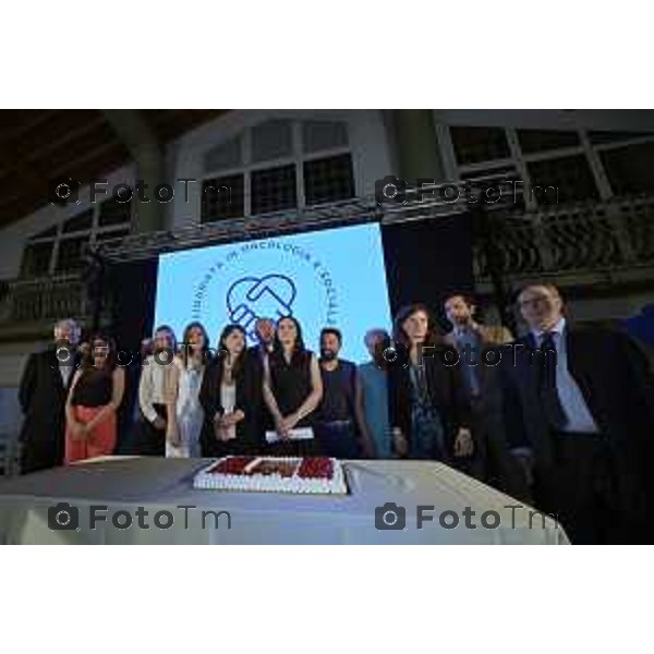 Tiziano Manzoni/LaPresse 13-6 2025 Italia Cronaca BergamoSolidarieta Oncologia Sociale SOS D\'Alessio Andrea cena annuale