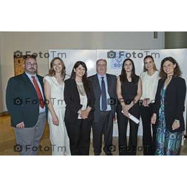 Tiziano Manzoni/LaPresse 13-6 2025 Italia Cronaca BergamoSolidarieta Oncologia Sociale SOS D\'Alessio Andrea cena annuale