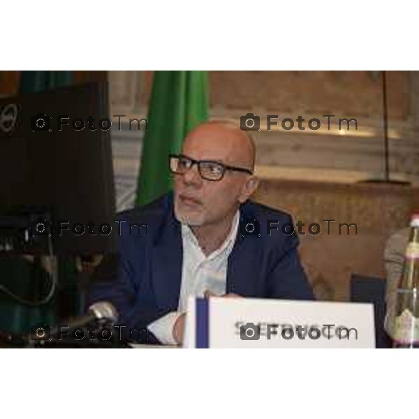 Tiziano Manzoni/LaPresse 18-6- 2025 Italia Cronaca BergamoInail inaugurazione della nuova sede A Treviglio