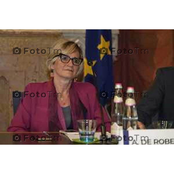 Tiziano Manzoni/LaPresse 18-6- 2025 Italia Cronaca BergamoInail inaugurazione della nuova sede A Treviglio Angelosante De Robertis - Coordinatore Consulenza tecnica edilizia Inail Lombardia