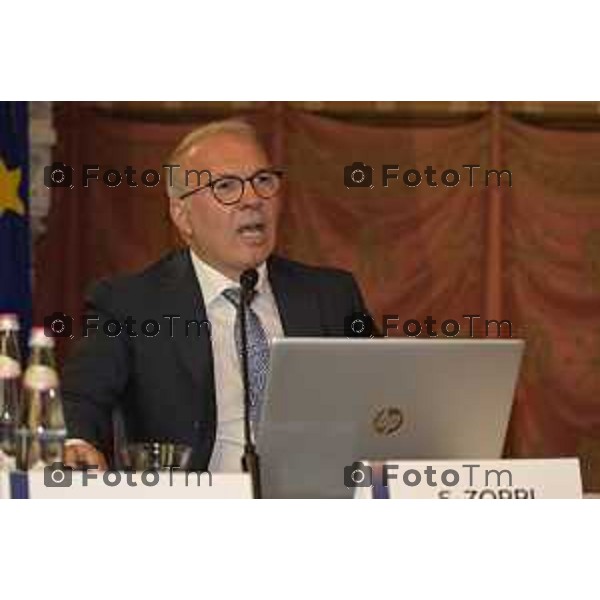 Tiziano Manzoni/LaPresse 18-6- 2025 Italia Cronaca BergamoInail inaugurazione della nuova sede A Treviglio