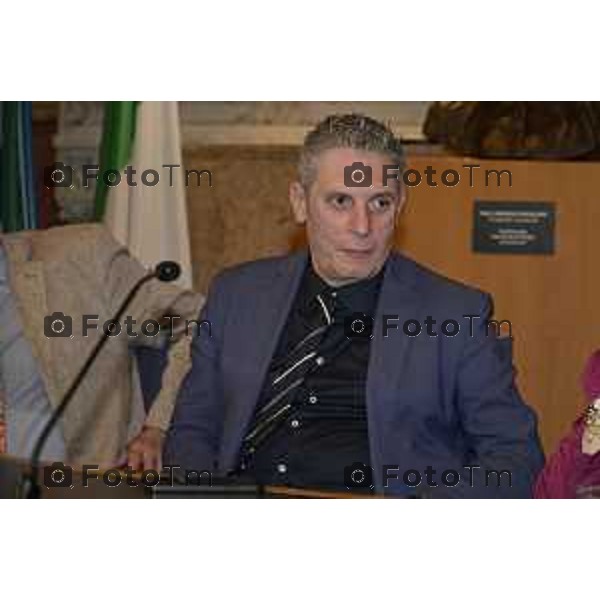 Tiziano Manzoni/LaPresse 18-6- 2025 Italia Cronaca BergamoInail inaugurazione della nuova sede A Treviglio Vittorio Tripi - Direttore territoriale Inail Bergamo