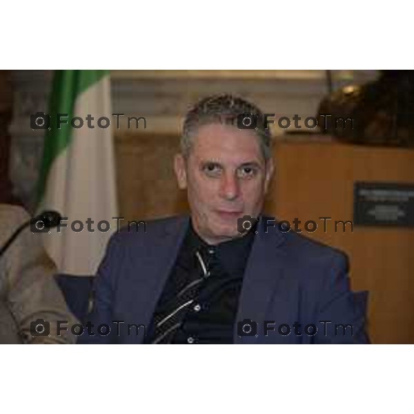 Tiziano Manzoni/LaPresse 18-6- 2025 Italia Cronaca BergamoInail inaugurazione della nuova sede A Treviglio Vittorio Tripi - Direttore territoriale Inail Bergamo