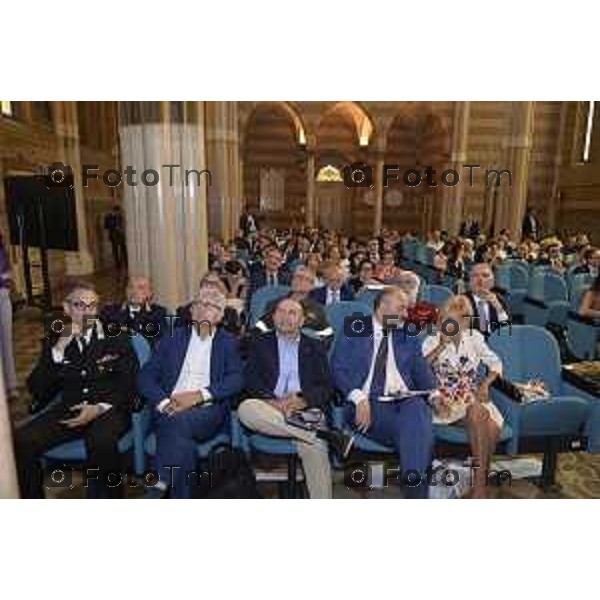 Tiziano Manzoni/LaPresse 18-6- 2025 Italia Cronaca BergamoInail inaugurazione della nuova sede A Treviglio Alessandra Lanza - Direttore regionale Inail Lombardia