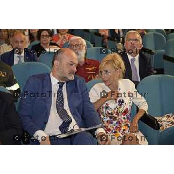 Tiziano Manzoni/LaPresse 18-6- 2025 Italia Cronaca BergamoInail inaugurazione della nuova sede A Treviglio Alessandra Lanza - Direttore regionale Inail Lombardia