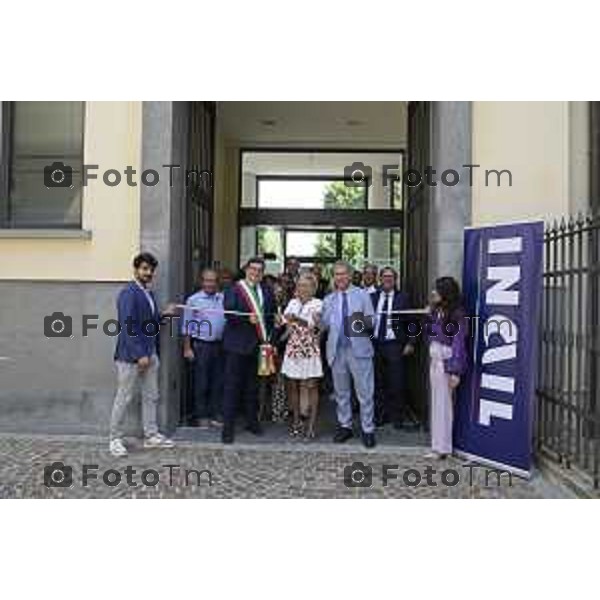 Tiziano Manzoni/LaPresse 18-6- 2025 Italia Cronaca BergamoInail inaugurazione della nuova sede A Treviglio Alessandra Lanza - Direttore regionale Inail Lombardia
