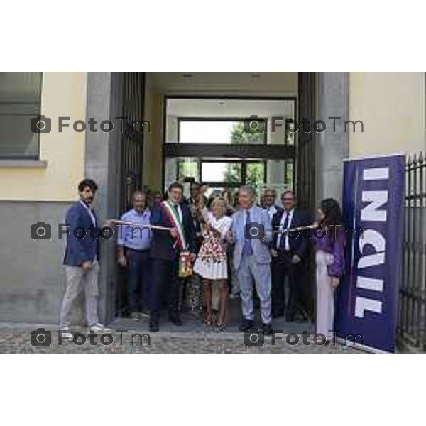 Tiziano Manzoni/LaPresse 18-6- 2025 Italia Cronaca BergamoInail inaugurazione della nuova sede A Treviglio Alessandra Lanza - Direttore regionale Inail Lombardia