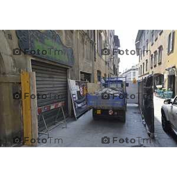 Visita al Cantiere del l\'Ex Principe di Napoli in via Pignolo con l\'assessore Valesini e Ferretti 