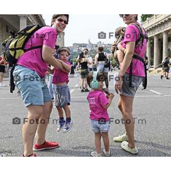 Tiziano Manzoni/LaPresse 21-6- 2025 Italia Cronaca BergamoBergamo sflatagay pride per diritti LGBT 2025