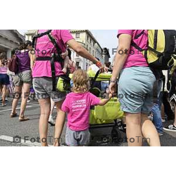 Tiziano Manzoni/LaPresse 21-6- 2025 Italia Cronaca BergamoBergamo sflatagay pride per diritti LGBT 2025