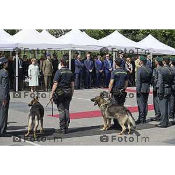 Tiziano Manzoni/LaPresse 24-6- 2025 Italia Cronaca BergamoBergamo Guardia di Finanza ha celebrato il 251° anniversario della fondazione del Corpo.
