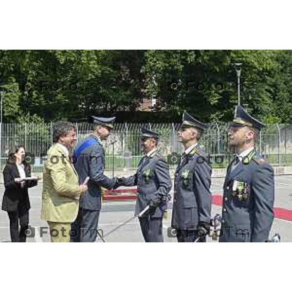 Tiziano Manzoni/LaPresse 24-6- 2025 Italia Cronaca BergamoBergamo Guardia di Finanza ha celebrato il 251° anniversario della fondazione del Corpo.