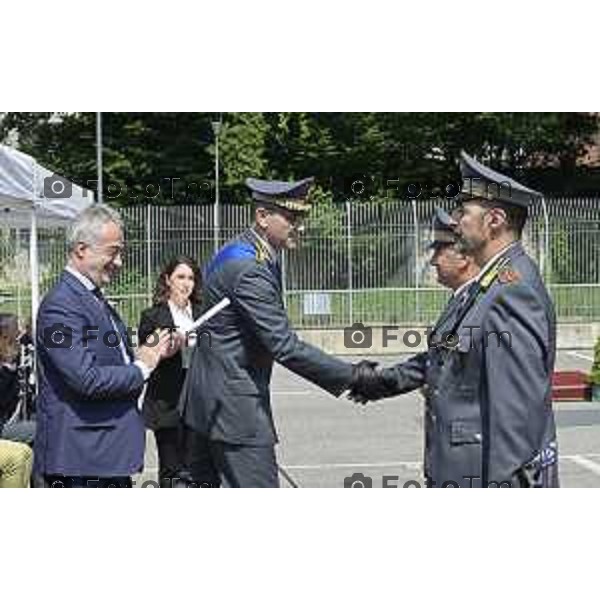 Tiziano Manzoni/LaPresse 24-6- 2025 Italia Cronaca BergamoBergamo Guardia di Finanza ha celebrato il 251° anniversario della fondazione del Corpo.