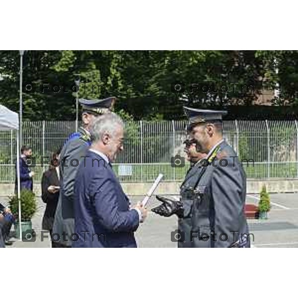 Tiziano Manzoni/LaPresse 24-6- 2025 Italia Cronaca BergamoBergamo Guardia di Finanza ha celebrato il 251° anniversario della fondazione del Corpo.