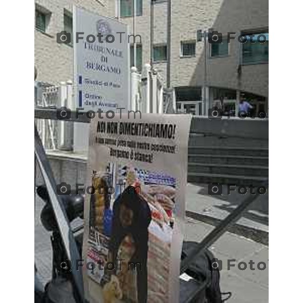 Tiziano Manzoni/LaPresse 26-6- 2025 Italia Cronaca Bergamo Delitto di via Tiraboschi, Mamadi prima udienza il processo per Sadate Djiram, il 28enne originario del Togo
