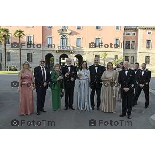 Tiziano Manzoni/LaPresse 27 giugno 2025 Italia Cronaca Bergamo Festa del Mak π 100 degli Allievi Ufficiali del 123° Corso «Monte Sperone IV» e del 22° Corso «Centauro II» - Accademia della Guardia di Finanza - Bergamo,