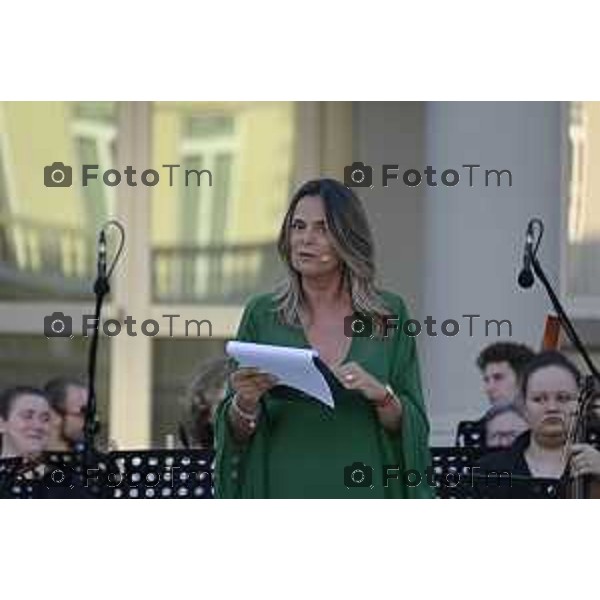 Tiziano Manzoni/LaPresse 27 giugno 2025 Italia Cronaca Bergamo Festa del Mak π 100 degli Allievi Ufficiali del 123° Corso «Monte Sperone IV» e del 22° Corso «Centauro II» - Accademia della Guardia di Finanza - Bergamo,