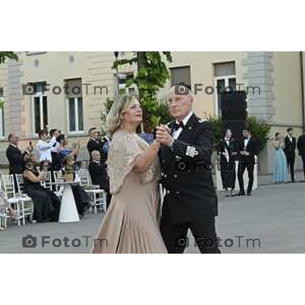 Tiziano Manzoni/LaPresse 27 giugno 2025 Italia Cronaca Bergamo Festa del Mak π 100 degli Allievi Ufficiali del 123° Corso «Monte Sperone IV» e del 22° Corso «Centauro II» - Accademia della Guardia di Finanza - Bergamo,