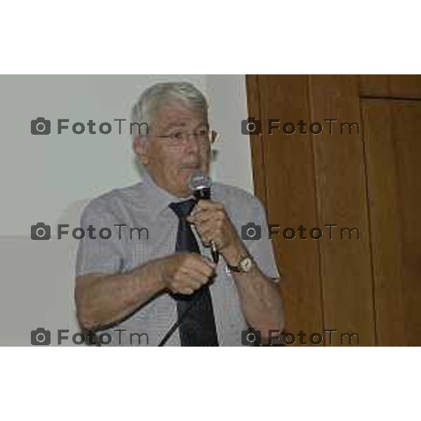 Tiziano Manzoni/LaPresse 28-6- 2025 Italia Cronaca Bergamo Congresso Partito Popolare del Nord – Autonomia e Libertà Caravaggio (Bergamo). Roberto Castelli,