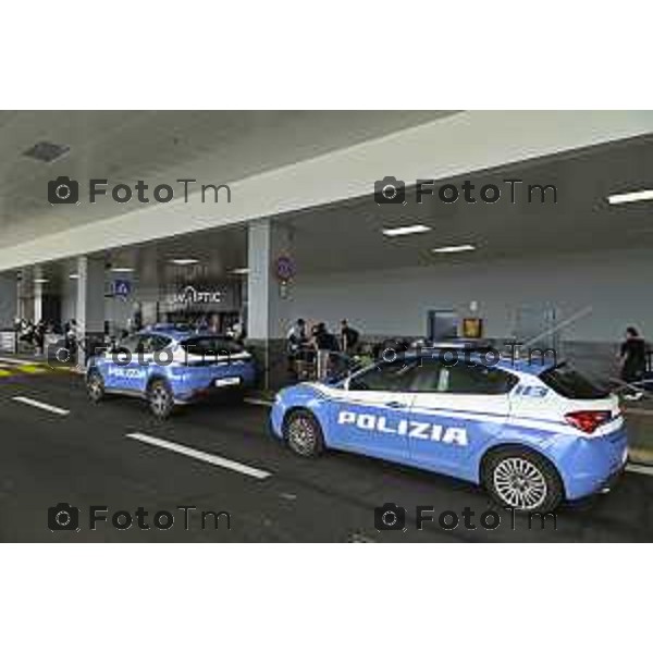 Tiziano Manzoni/LaPresse 8-7- 2025 Italia Cronaca Bergamo Suicidio aeroporto di Orio al Serio risucchiata dal motore di un aereo al decollo.