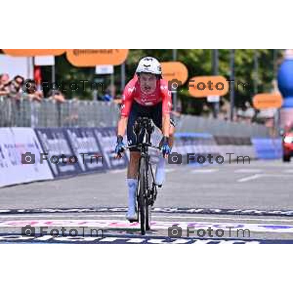 Tiziano Manzoni/LaPresse 8-7- 2025 Italia Cronaca BergamoBergamo 06/07/2025 Ciclismo Giro d’Italia Women - Tappa 1 partenza Chorus Life