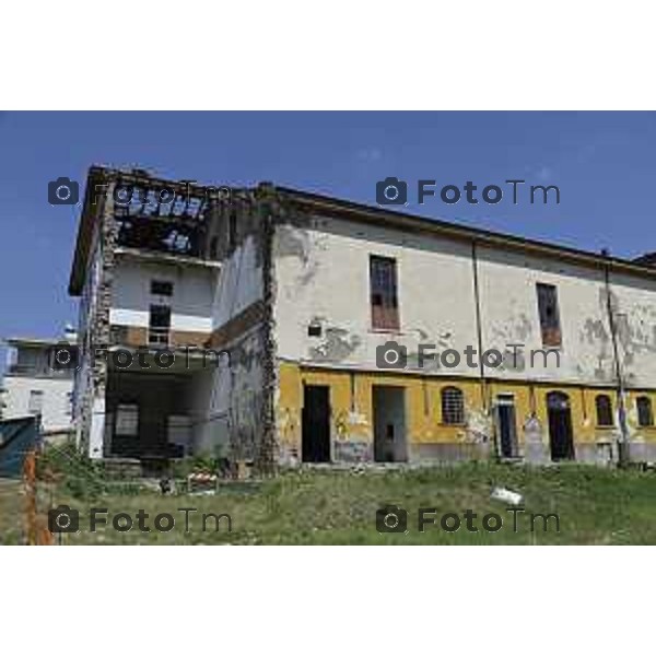 Tiziano Manzoni/LaPresse 10-7- 2025 Italia Cronaca Bergamo area ex caserme,Montelungo posa della prima pietra Colleoni, rigenerazione Bergamo.