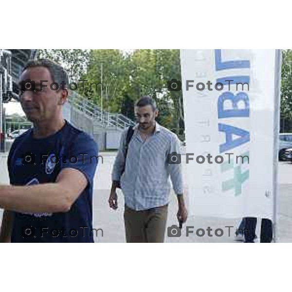 Tiziano Manzoni/LaPresse 14-7- 2025 Italia Cronaca Bergamo Gewis stadio visite mediche giocatori Atalanta