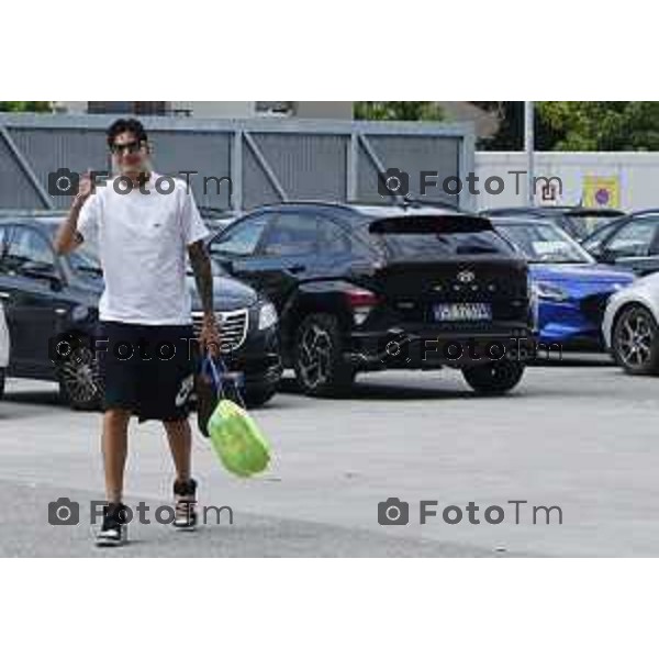 Tiziano Manzoni/LaPresse 14-7- 2025 Italia Cronaca Bergamo Gewis stadio visite mediche giocatori Atalanta