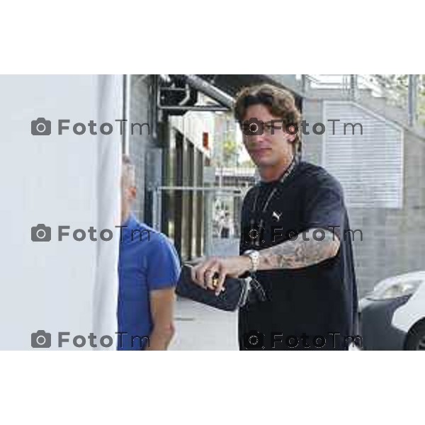 Tiziano Manzoni/LaPresse 14-7- 2025 Italia Cronaca Bergamo Gewis stadio visite mediche giocatori Atalanta