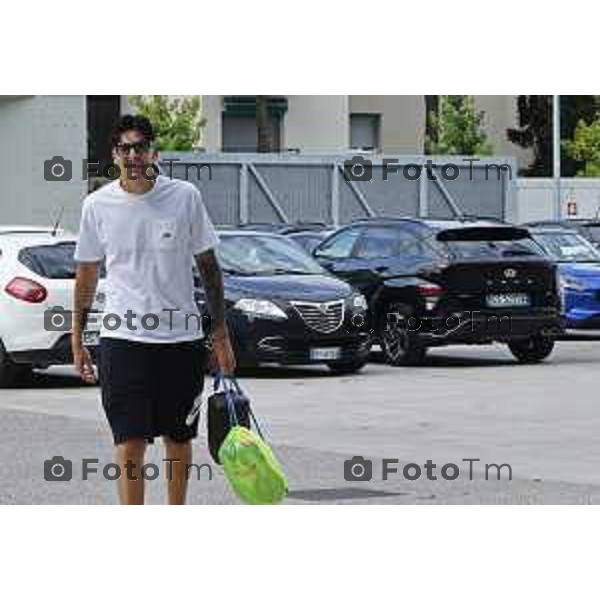 Tiziano Manzoni/LaPresse 14-7- 2025 Italia Cronaca Bergamo Gewis stadio visite mediche giocatori Atalanta