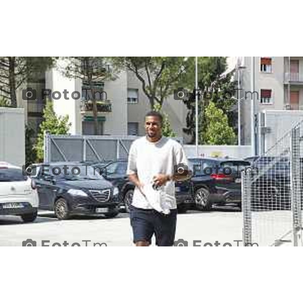 Tiziano Manzoni/LaPresse 14-7- 2025 Italia Cronaca Bergamo Gewis stadio visite mediche giocatori Atalanta