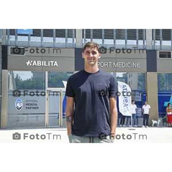 Tiziano Manzoni/LaPresse 14-7- 2025 Italia Cronaca Bergamo Gewis stadio visite mediche giocatori Atalanta