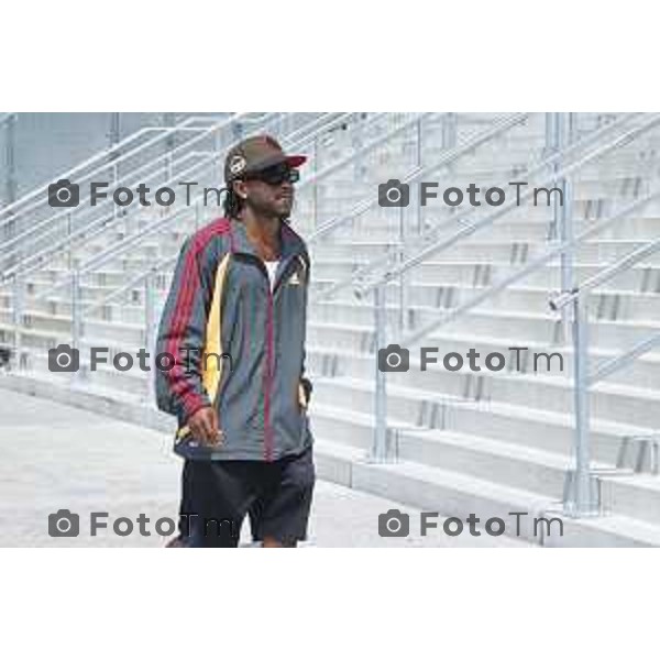Tiziano Manzoni/LaPresse 14-7- 2025 Italia Cronaca Bergamo Gewis stadio visite mediche giocatori Atalanta