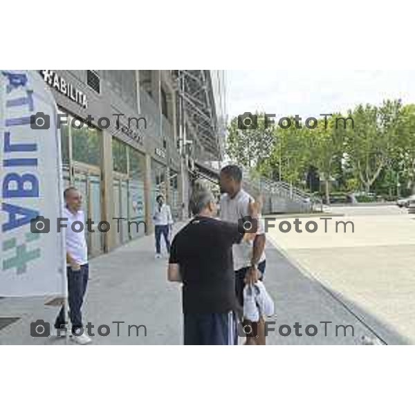 Tiziano Manzoni/LaPresse 14-7- 2025 Italia Cronaca Bergamo Gewis stadio visite mediche giocatori Atalanta