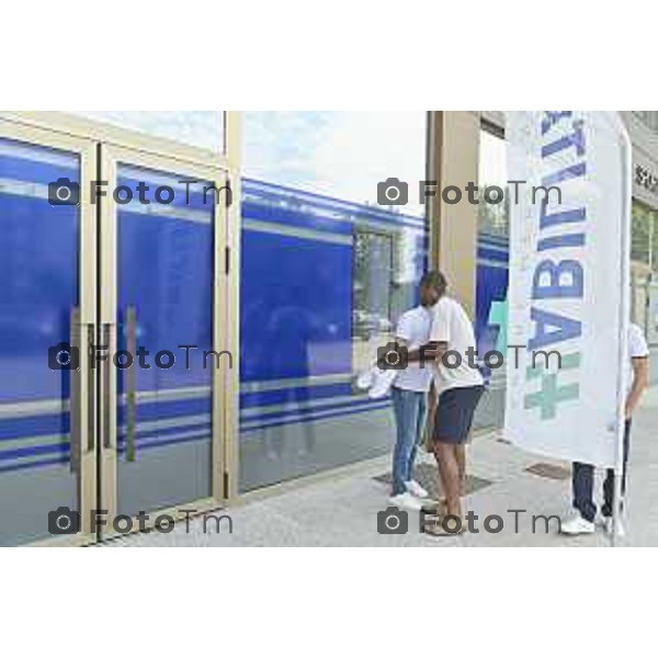 Tiziano Manzoni/LaPresse 14-7- 2025 Italia Cronaca Bergamo Gewis stadio visite mediche giocatori Atalanta