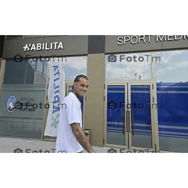 Tiziano Manzoni/LaPresse 14-7- 2025 Italia Cronaca Bergamo Gewis stadio visite mediche giocatori Atalanta