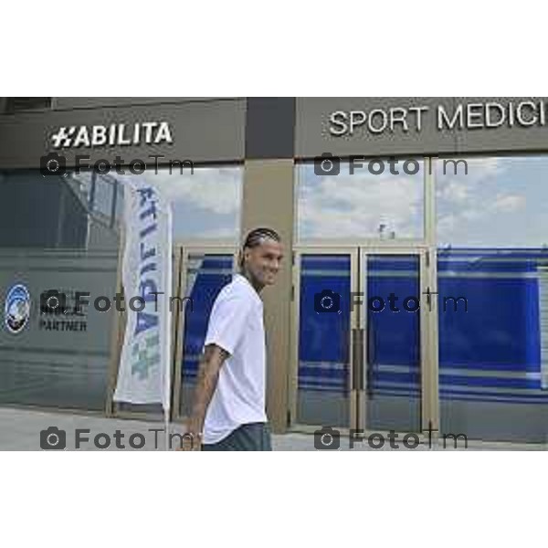 Tiziano Manzoni/LaPresse 14-7- 2025 Italia Cronaca Bergamo Gewis stadio visite mediche giocatori Atalanta