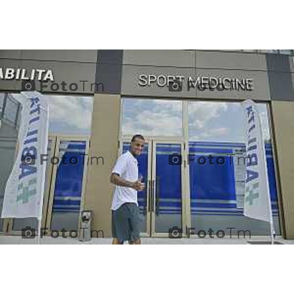 Tiziano Manzoni/LaPresse 14-7- 2025 Italia Cronaca Bergamo Gewis stadio visite mediche giocatori Atalanta