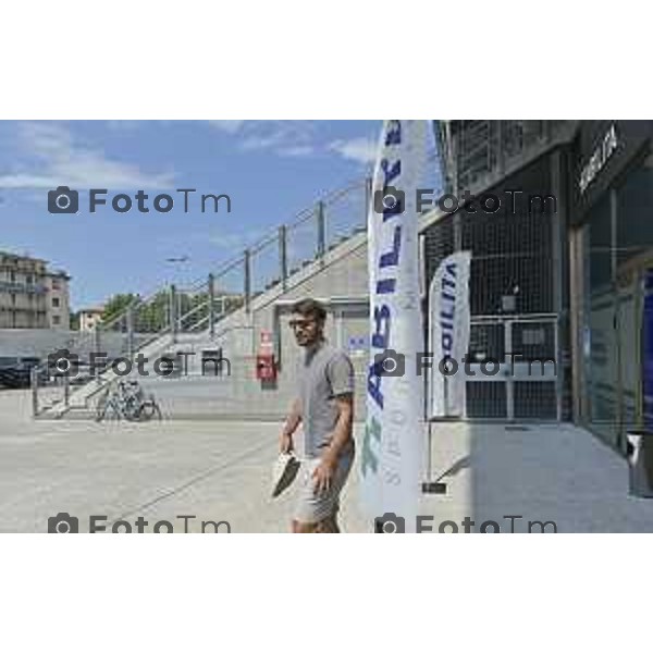 Tiziano Manzoni/LaPresse 14-7- 2025 Italia Cronaca Bergamo Gewis stadio visite mediche giocatori Atalanta