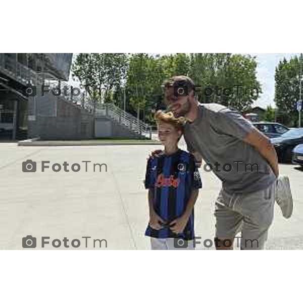 Tiziano Manzoni/LaPresse 14-7- 2025 Italia Cronaca Bergamo Gewis stadio visite mediche giocatori Atalanta