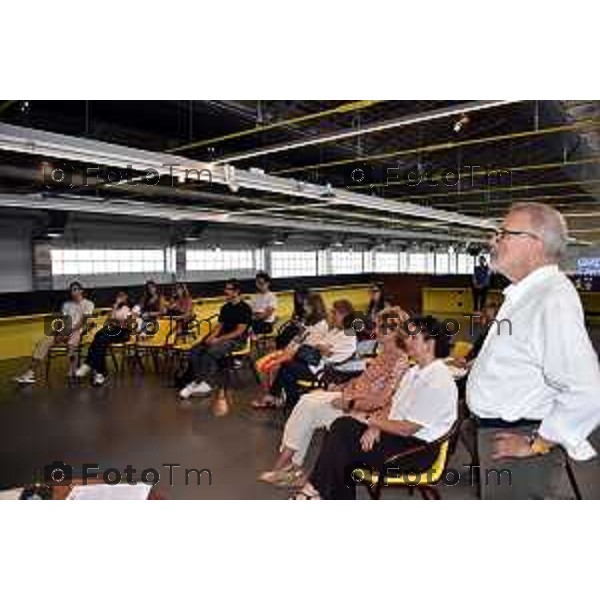 Tiziano Manzoni/LaPresse 5-7- 2025 Italia Cronaca Bergamo Gres Art borse di studio per un anno scolastico all’estero promosse da Fondazione Intercultura in collaborazione con Fondazione Pesenti