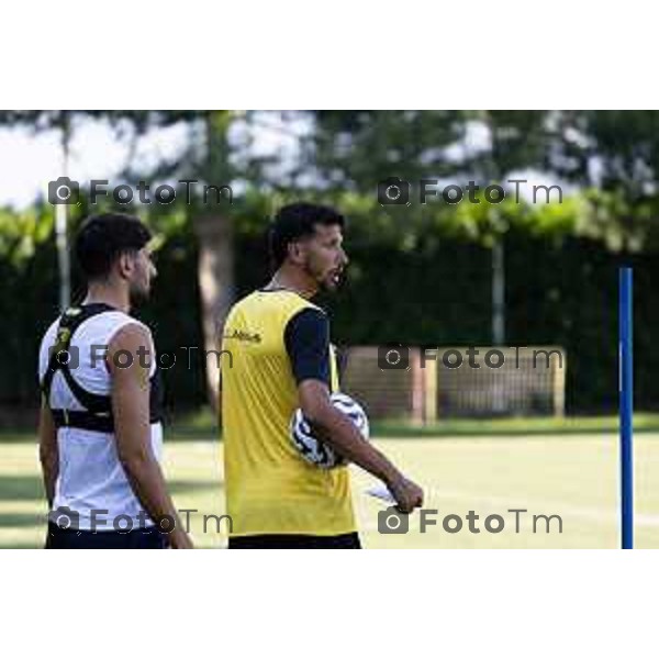 Tommaso Berardi/LaPresse 17-07-2025 Italia Cronaca Zanica. AlbinoLeffe - Primo Allenamento Stagionale, Vice Simone Arceci
