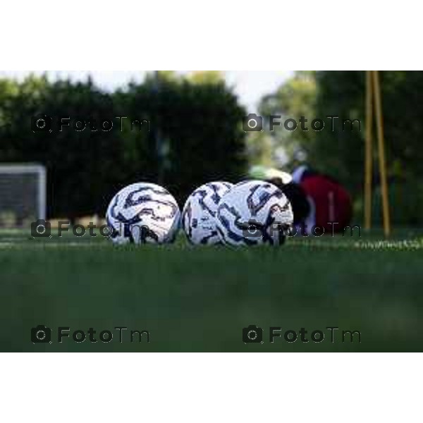 Tommaso Berardi/LaPresse 17-07-2025 Italia Cronaca Zanica. AlbinoLeffe - Primo Allenamento Stagionale, Palloni Serie C NOW