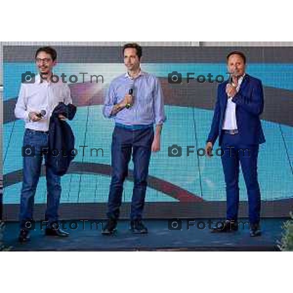 Tiziano Manzoni/LaPresse 15-7- 2020 Italia Cronaca Bergamo da sx Vitali Cristian Massimo e Paolo