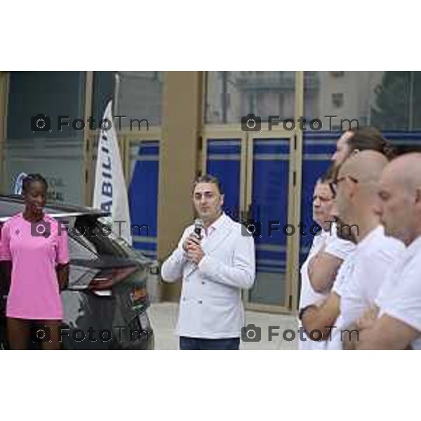 Tiziano Manzoni/LaPresse 6-8- 2025 Italia Sport Presentazione Volley Bergamo 1991 stagione 2025-26